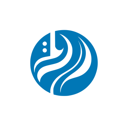 Waves Logo #0077B6