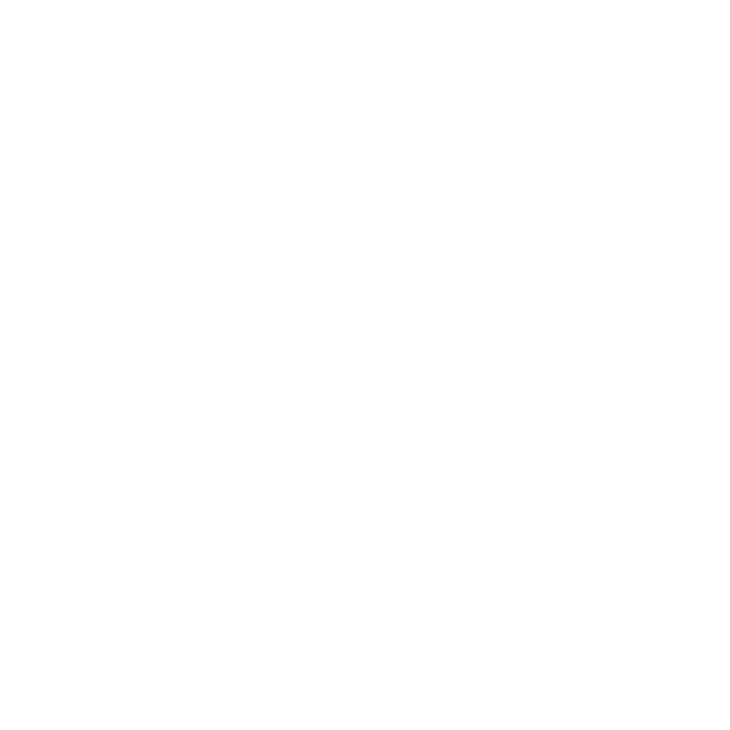 Anchor Zipper Tattoo Logo #ffffff
