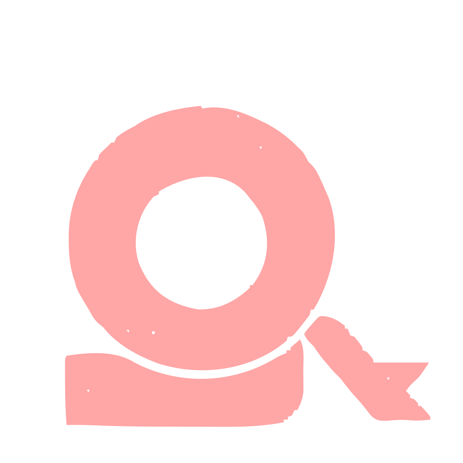 Tape Roll Ribbon Logo #ffa6a6