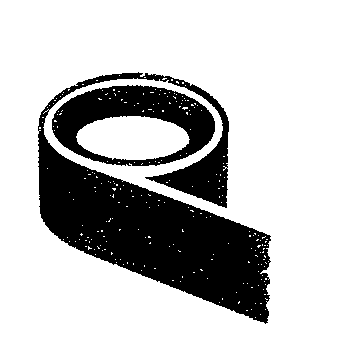 Tape Roll Riso Print Logo