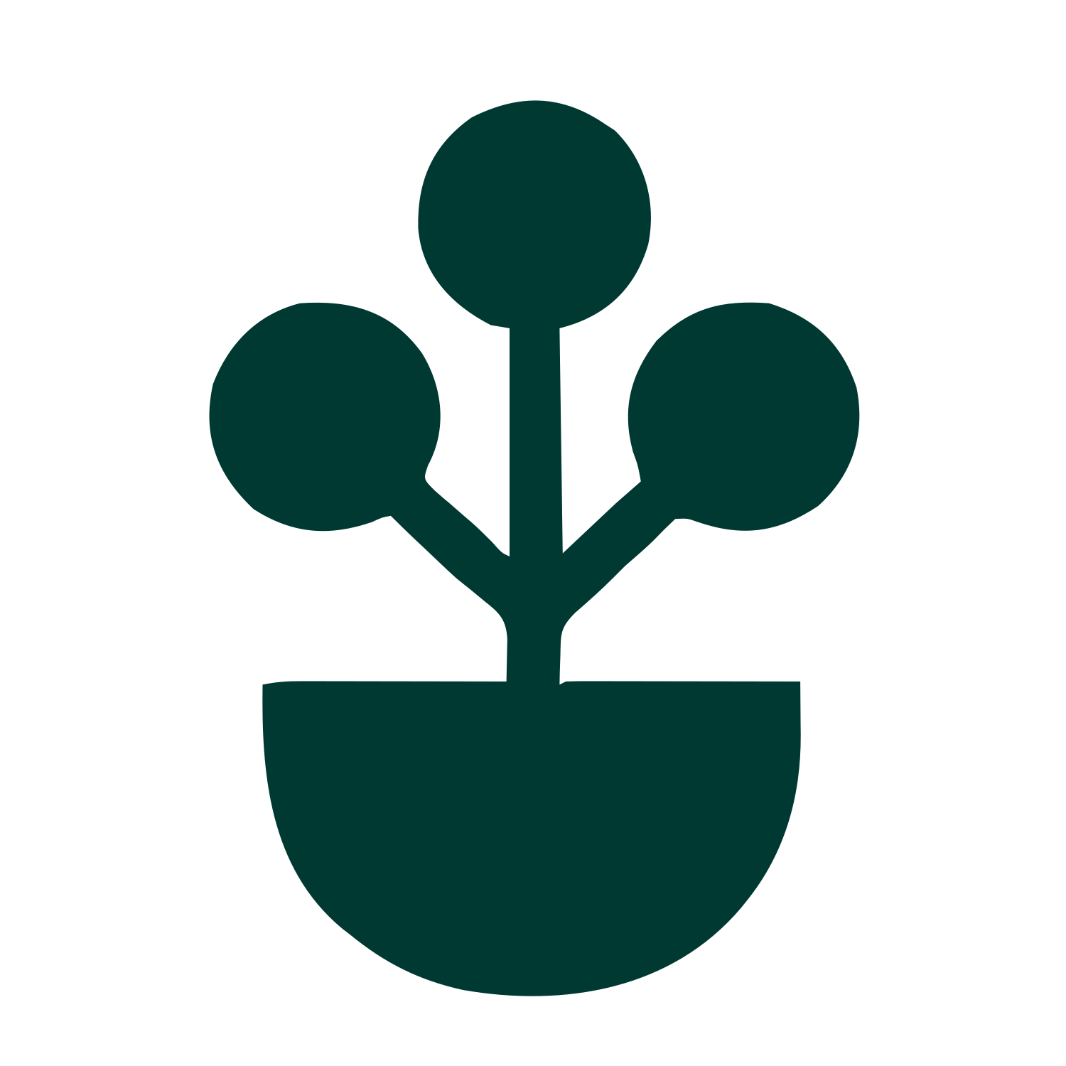 Potted Plant Logo #003932