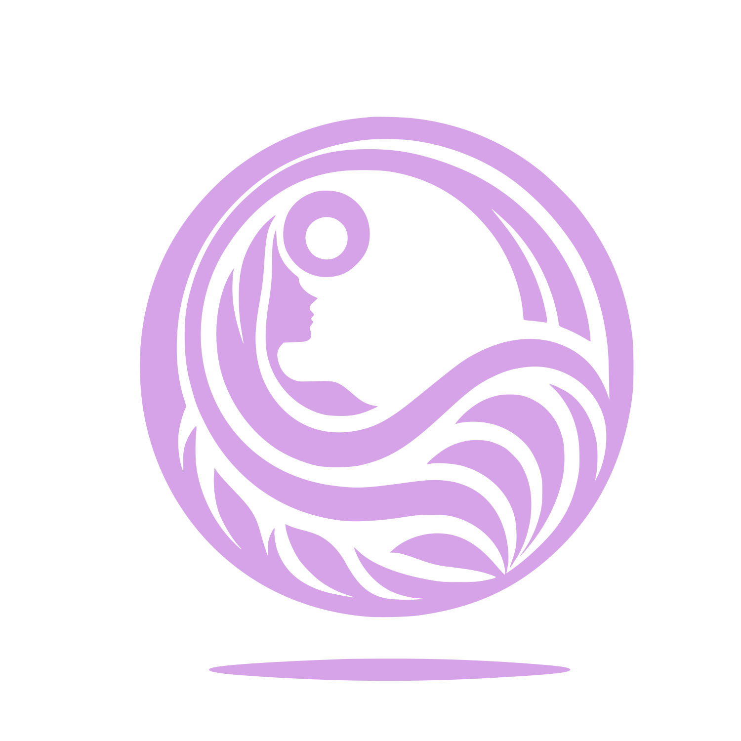 Beauty Logo #D6A2E8