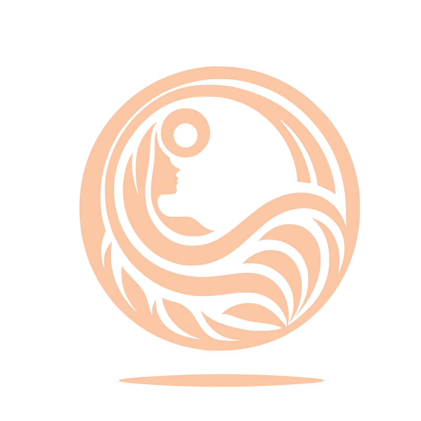 Beauty Logo #FBC6A4