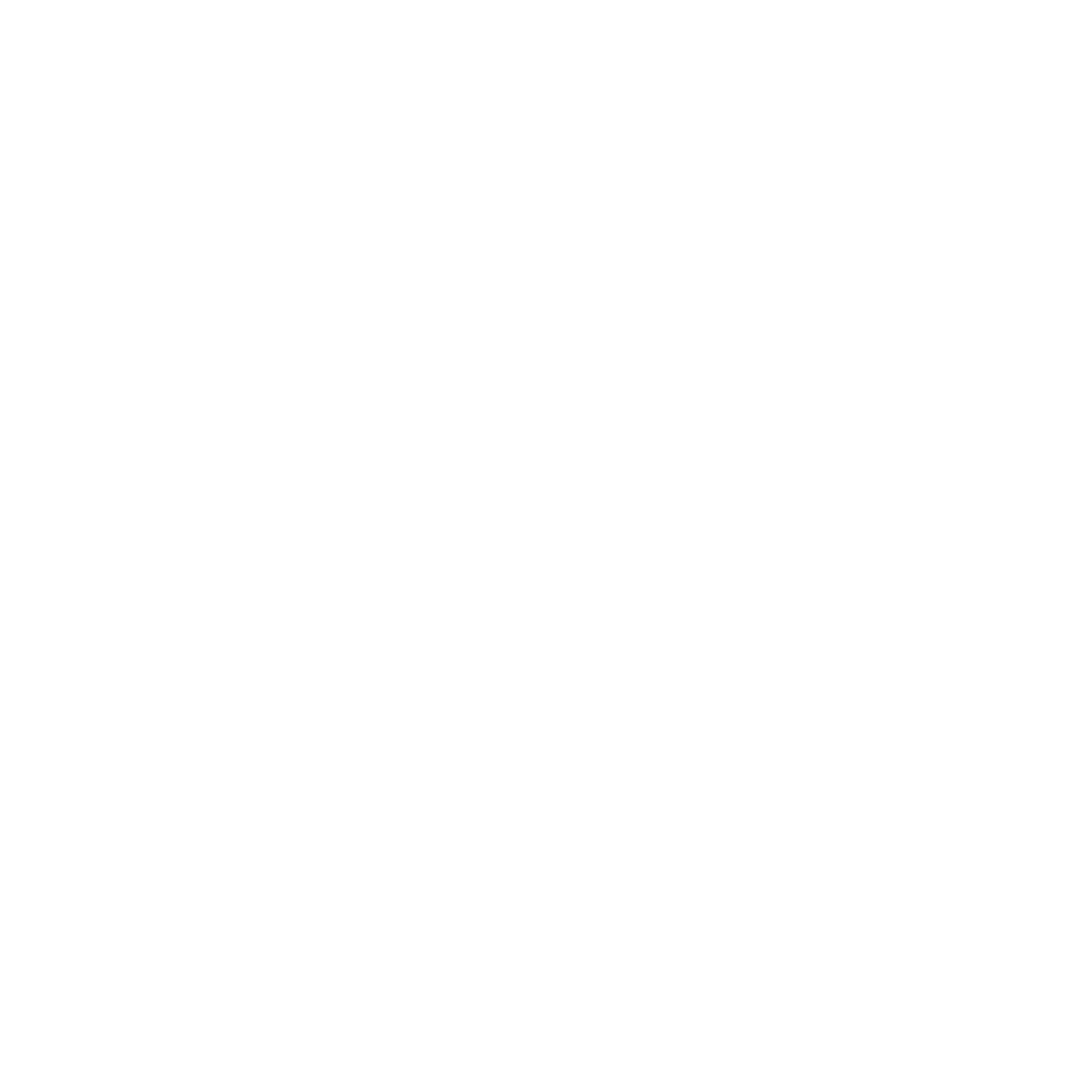 Monoline Potted Plant Logo #ffffff