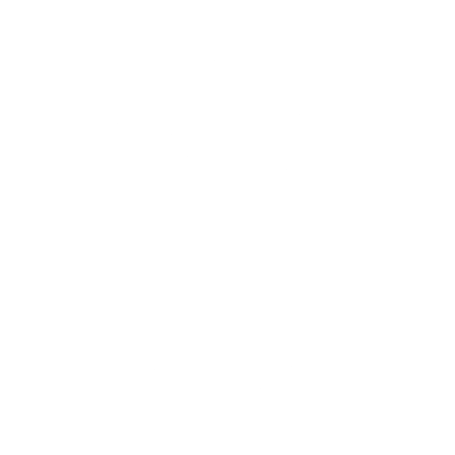 Ice Cream Scoop Circle Logo #ffffff