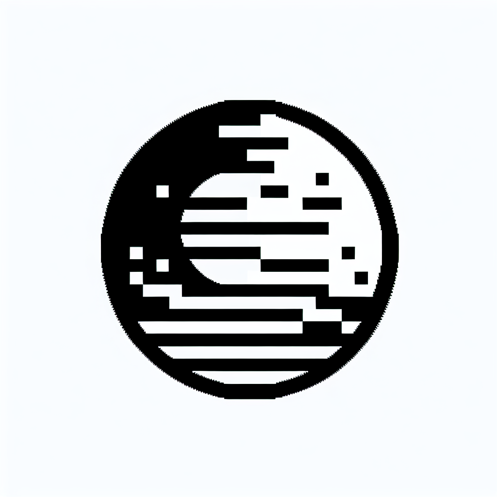 Globe Moon Sun Day Light Logo