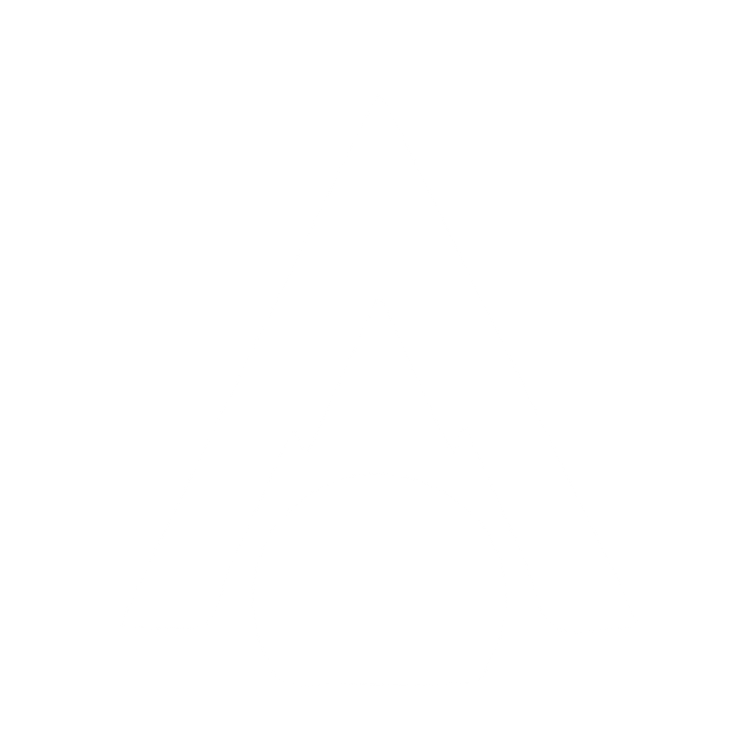 Mountain Circle Fire Logo #ffffff