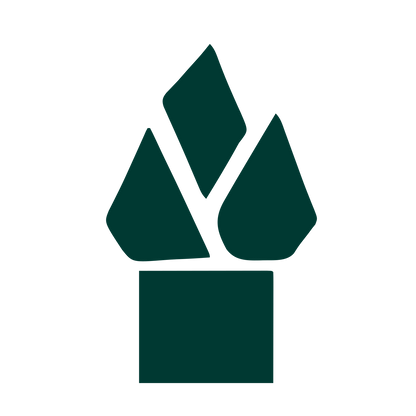Bauhaus Flame Logo #003932