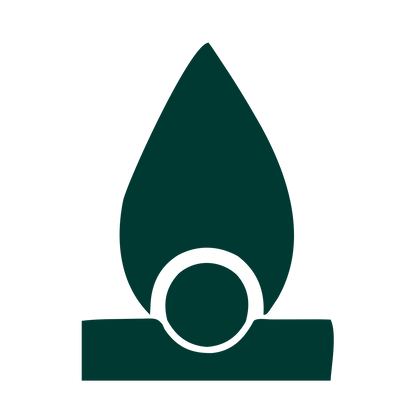 Bauhaus Flame Burner Logo #003932