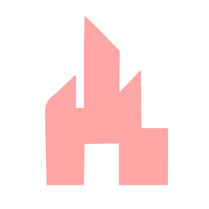 Bauhaus Flame Fire Logo #ffa6a6