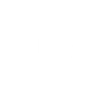 Bauhaus Flame Fire Logo #ffffff
