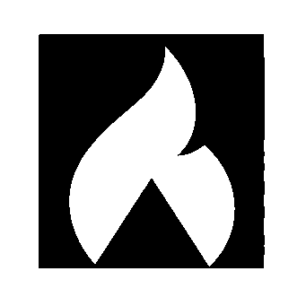 Bauhaus Flame Logo