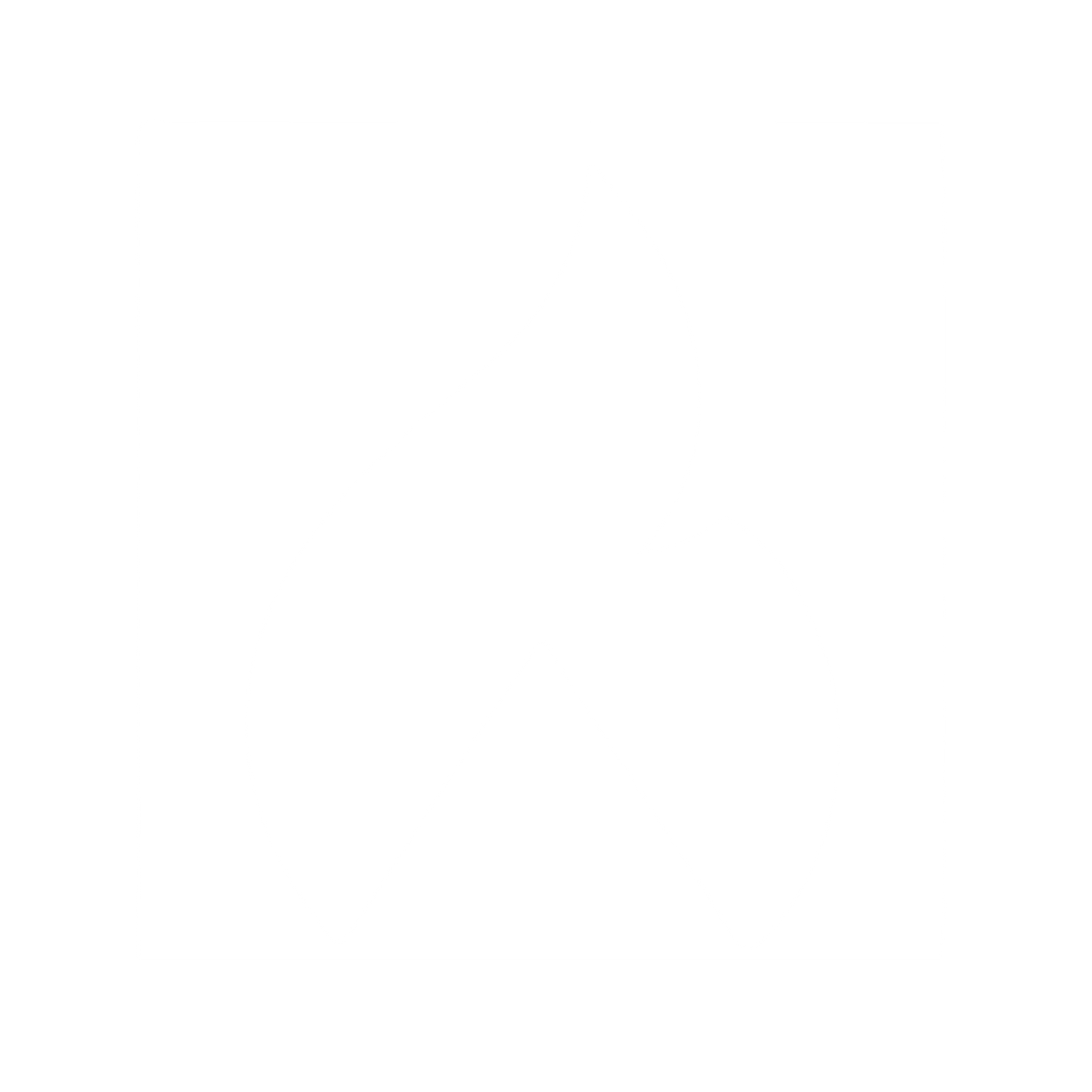 Bauhaus Flame Logo #ffffff