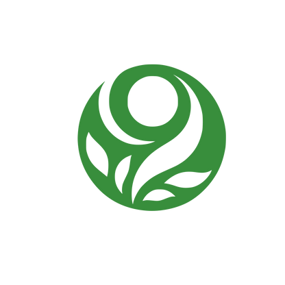 Swirl Nature Logo #388E3C
