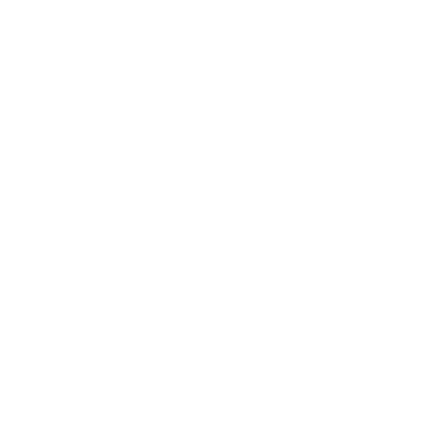Brutalist Candle Cross Logo #ffffff
