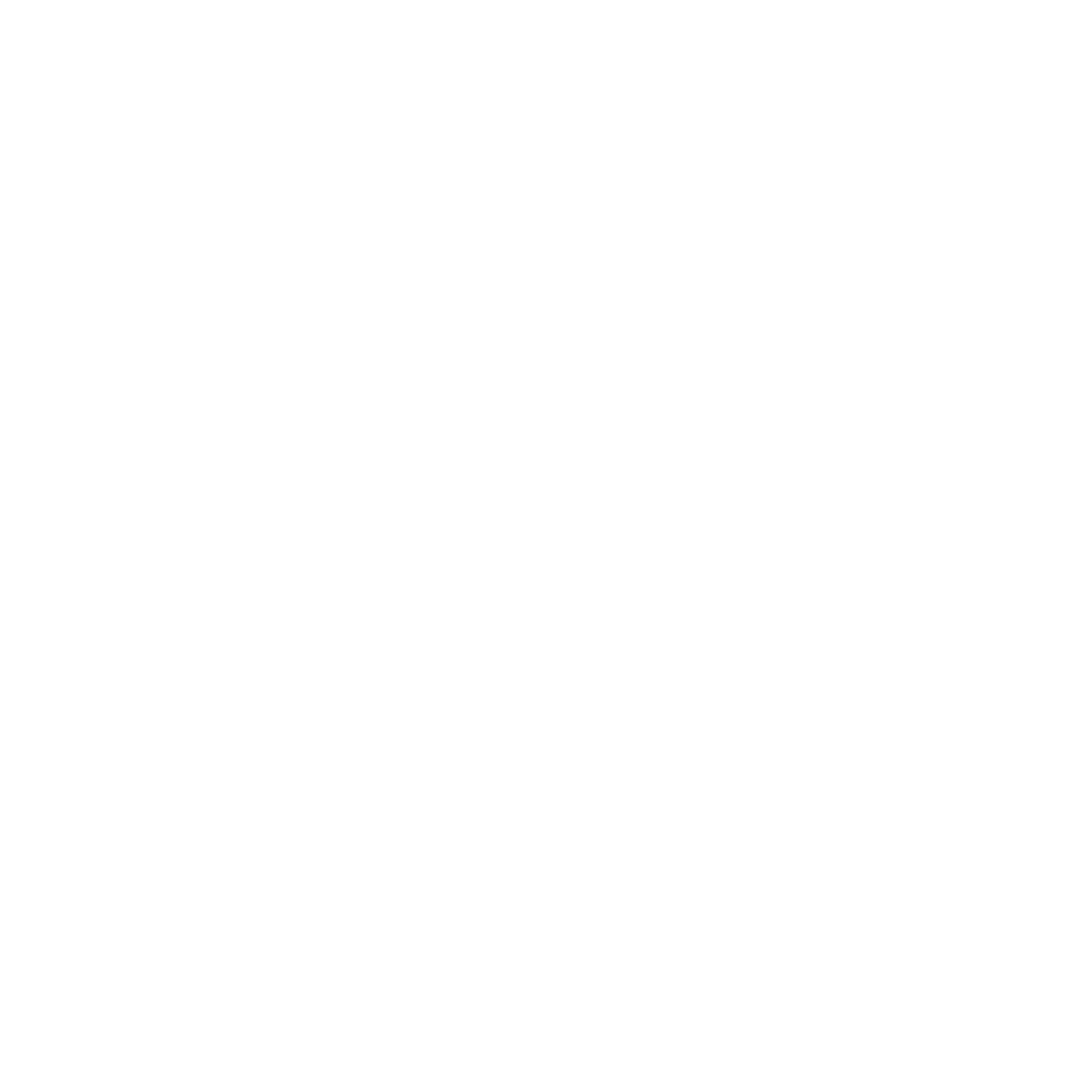 Brutalist Candle Building Logo #ffffff