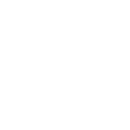 Brutalist Candle Building Logo #ffffff