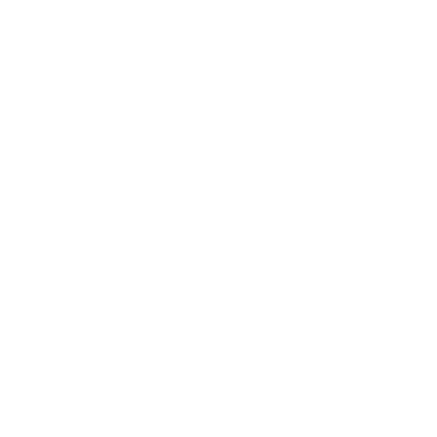 Brutalist Candle Block Logo #ffffff