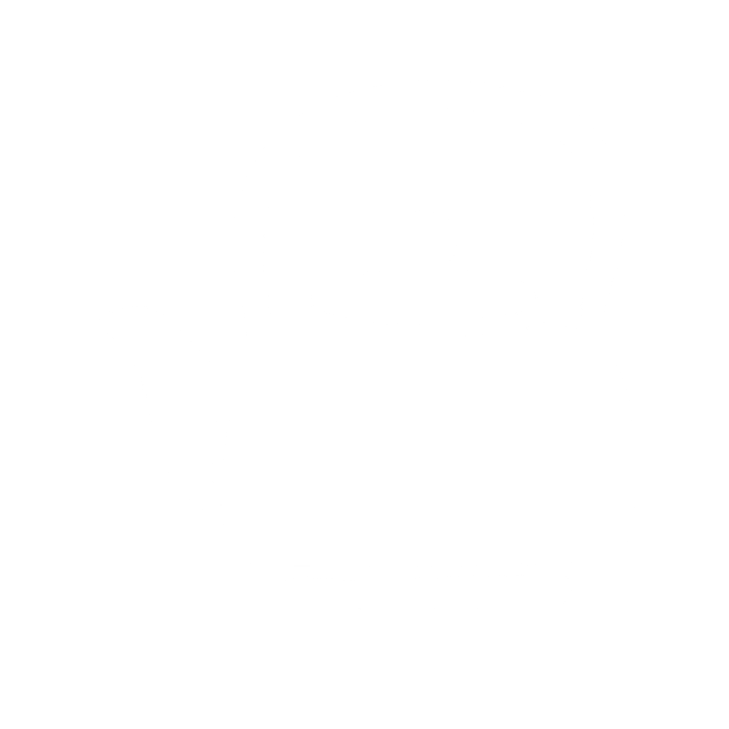 Kettle Teapot Silhouette Logo #ffffff