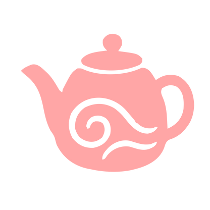 Swirl Teapot Logo #ffa6a6