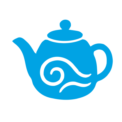 Swirl Teapot Logo #00a3e4