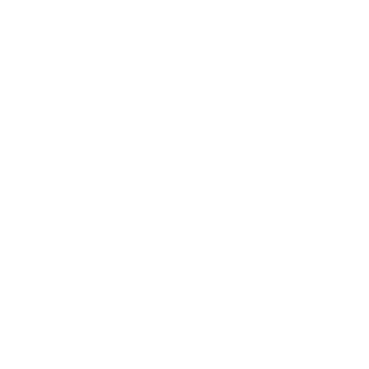 Layered Lightning Bolt Logo #ffffff