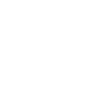 Pie Chart Clock Logo #ffffff