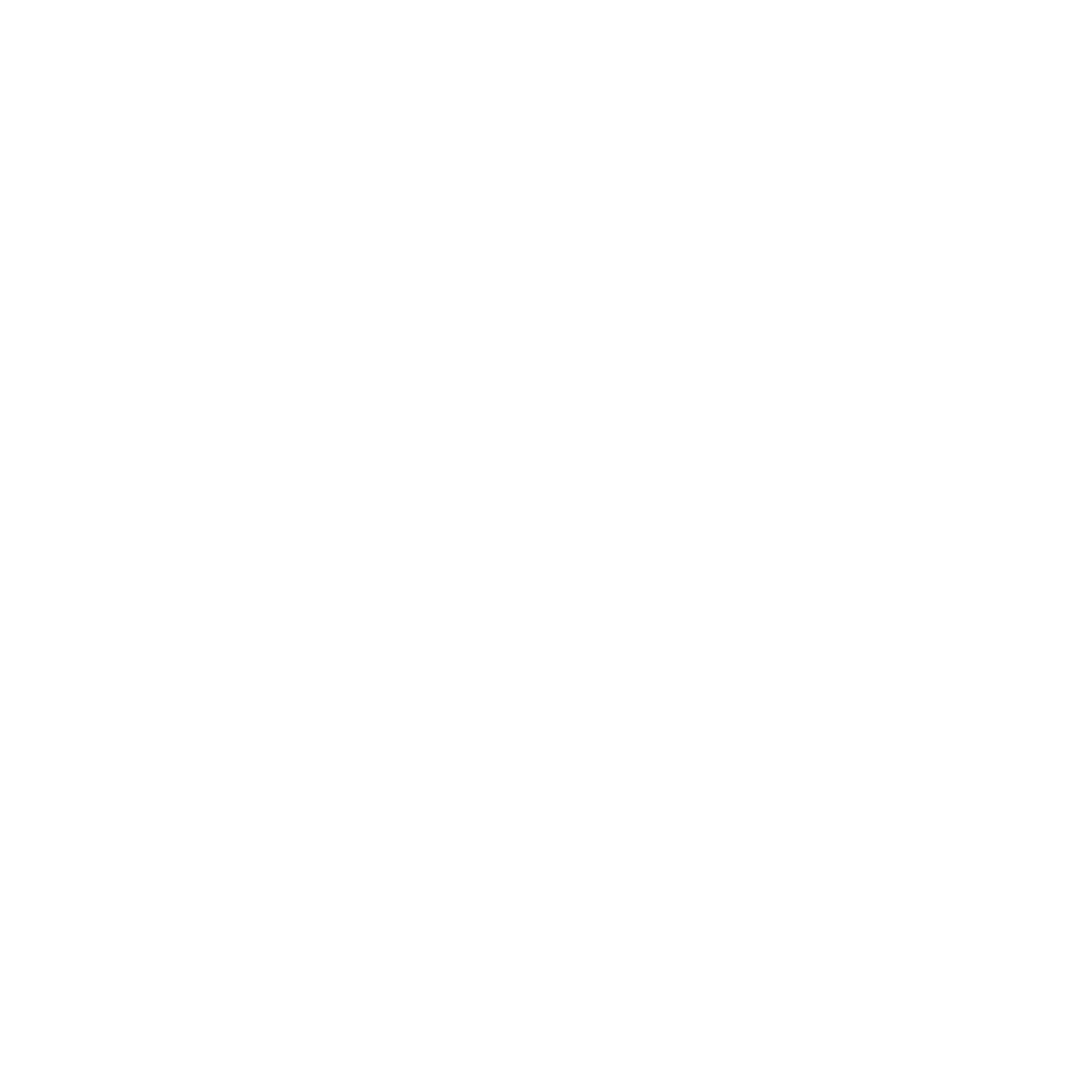 Clock Hand Dial Logo #ffffff
