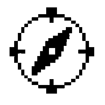 Pixel Compass Logo