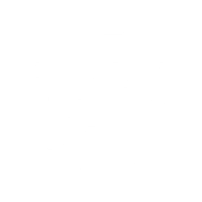 Pixel Compass Logo #ffffff