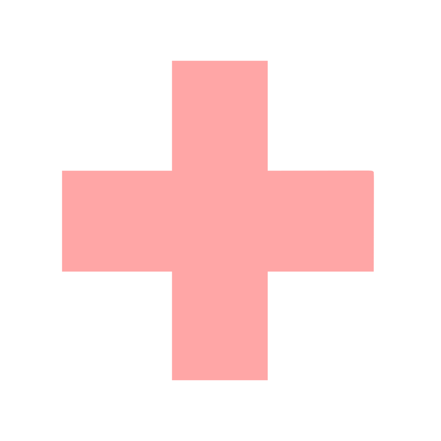 Swiss Cross Plus Logo #ffa6a6