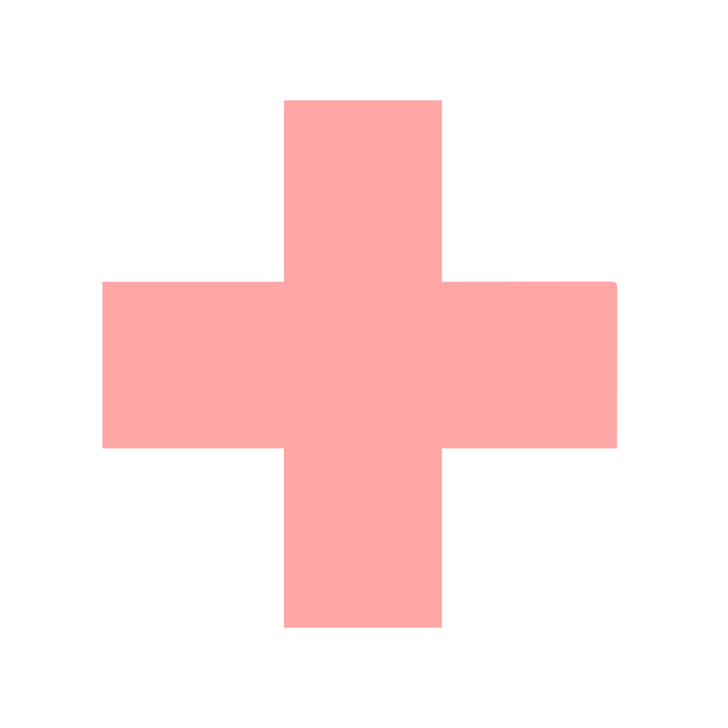 Swiss Cross Plus Logo #ffa6a6