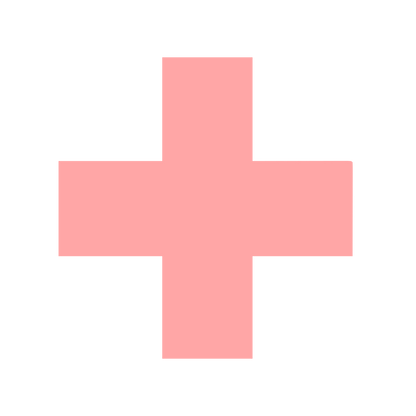 Swiss Cross Plus Logo #ffa6a6