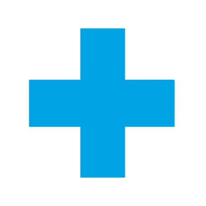 Swiss Cross Plus Logo #00a3e4