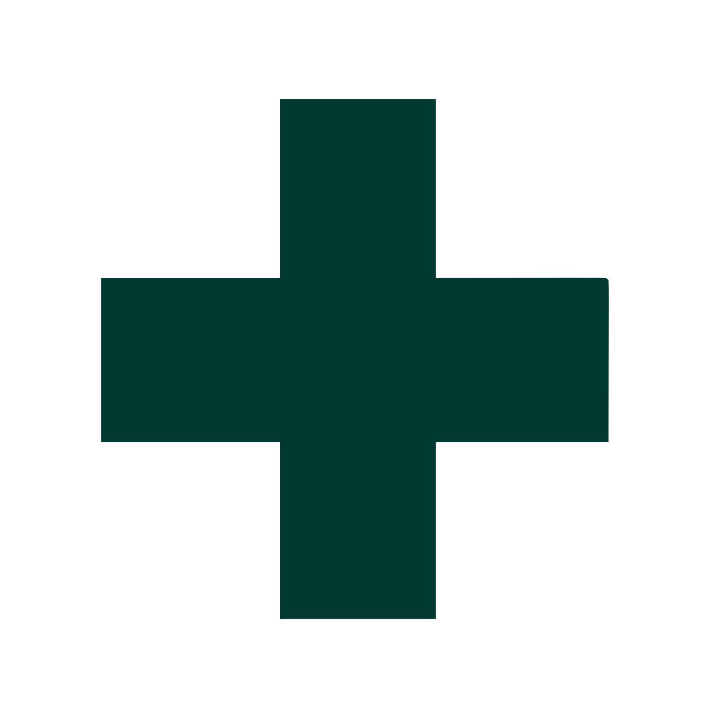Swiss Cross Plus Logo #003932