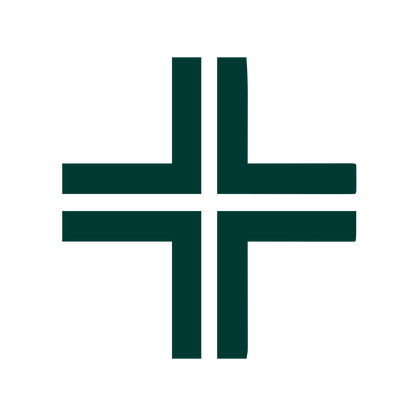 Swiss Double Bar Cross Logo #003932