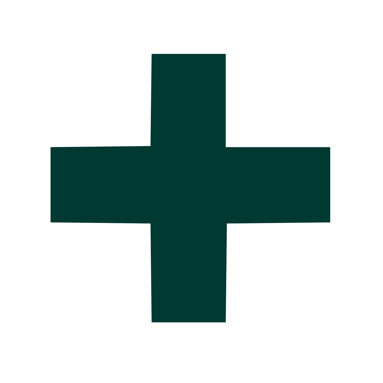 Swiss Cross Bold Logo #003932