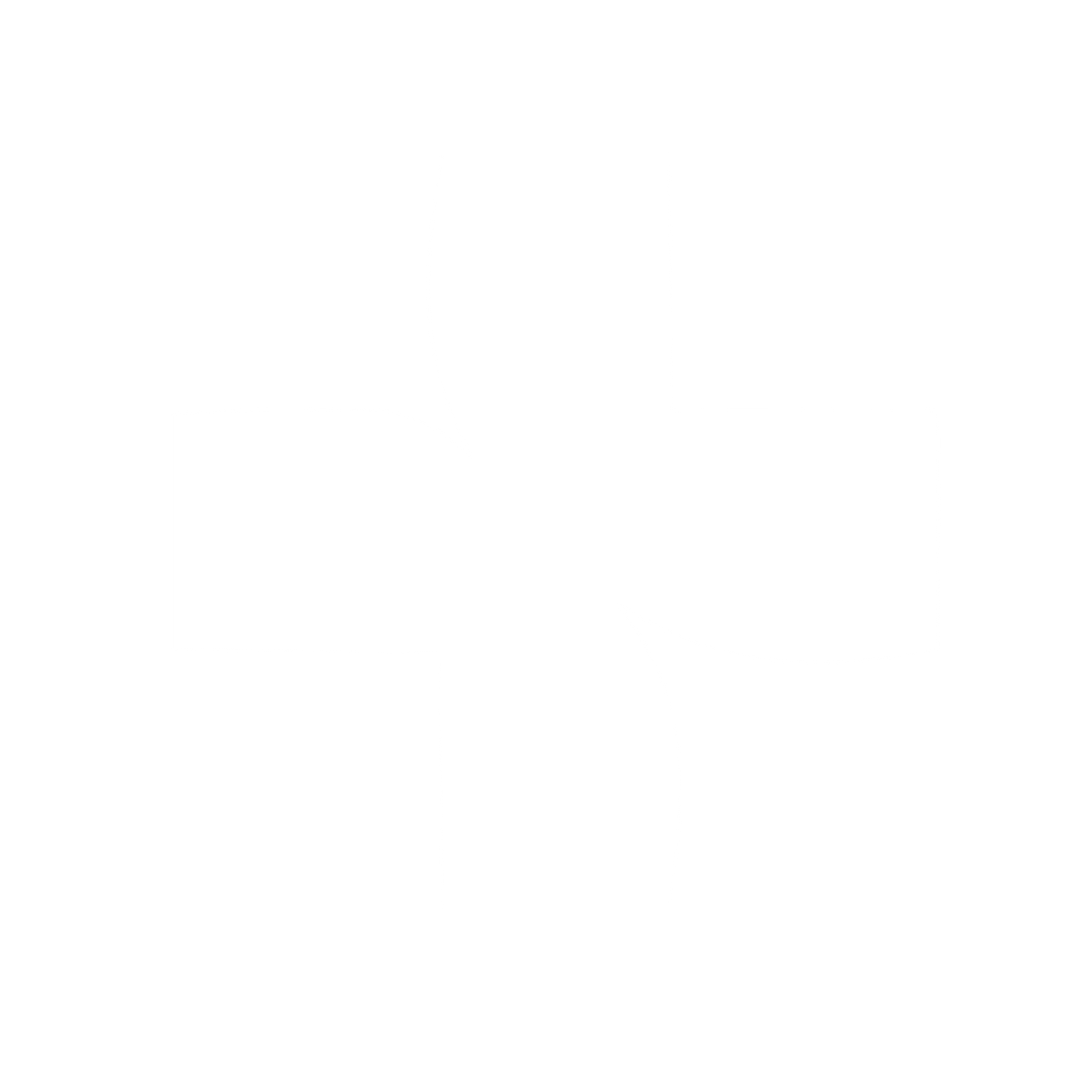 Swiss Cross Cut Logo #ffffff