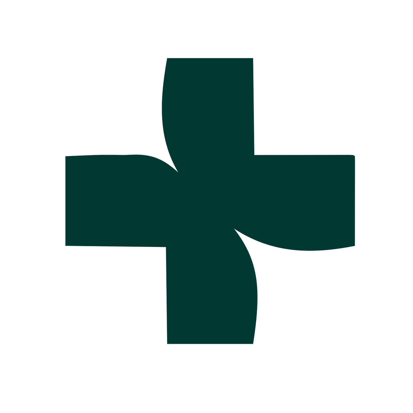 Swiss Cross Cut Logo #003932