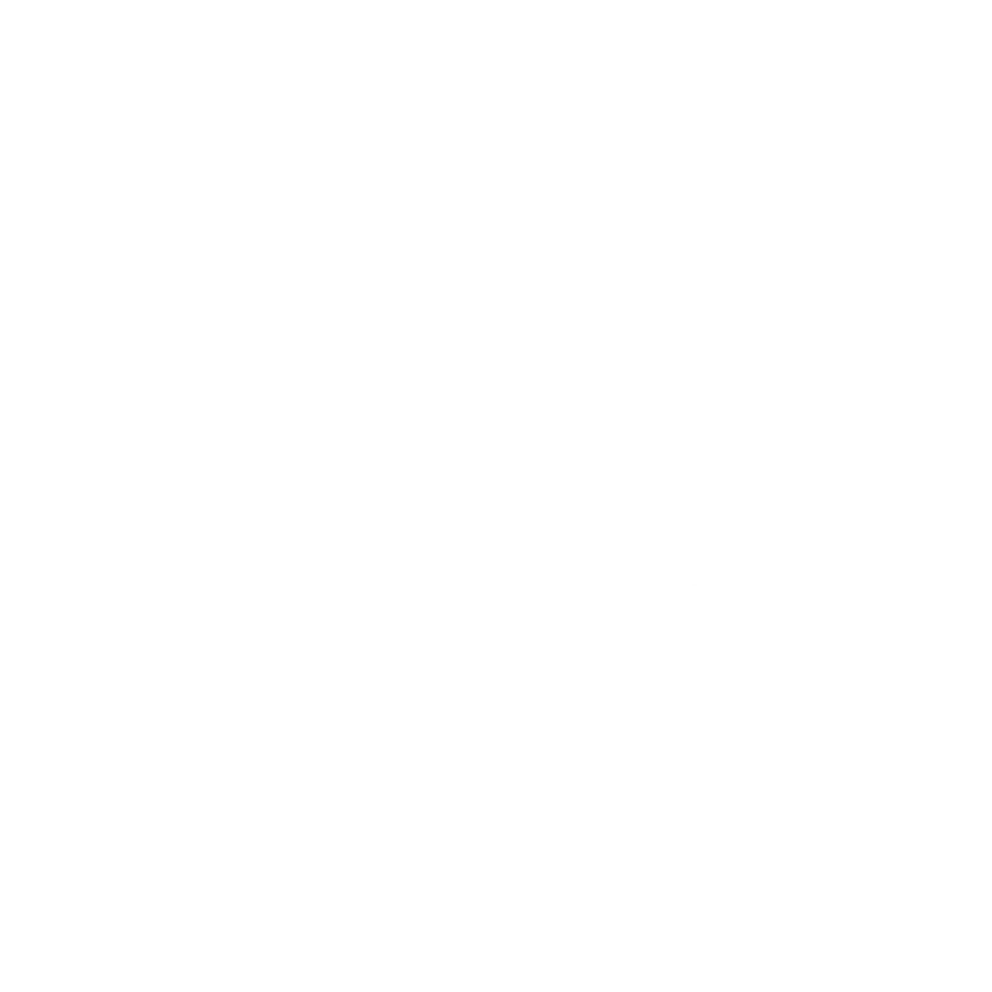 Rounded Cross Plus Logo #ffffff