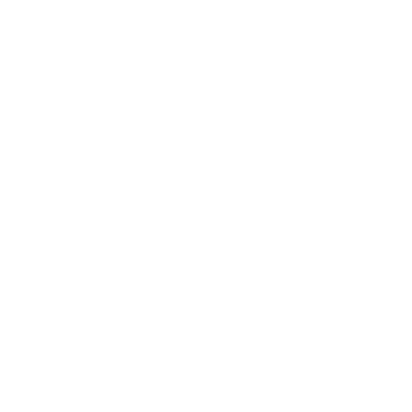 Teacup Saucer Pictogram Logo #ffffff