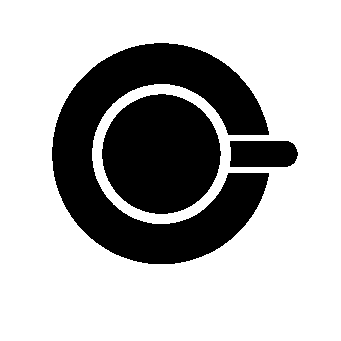 Teacup Saucer Pictogram Logo