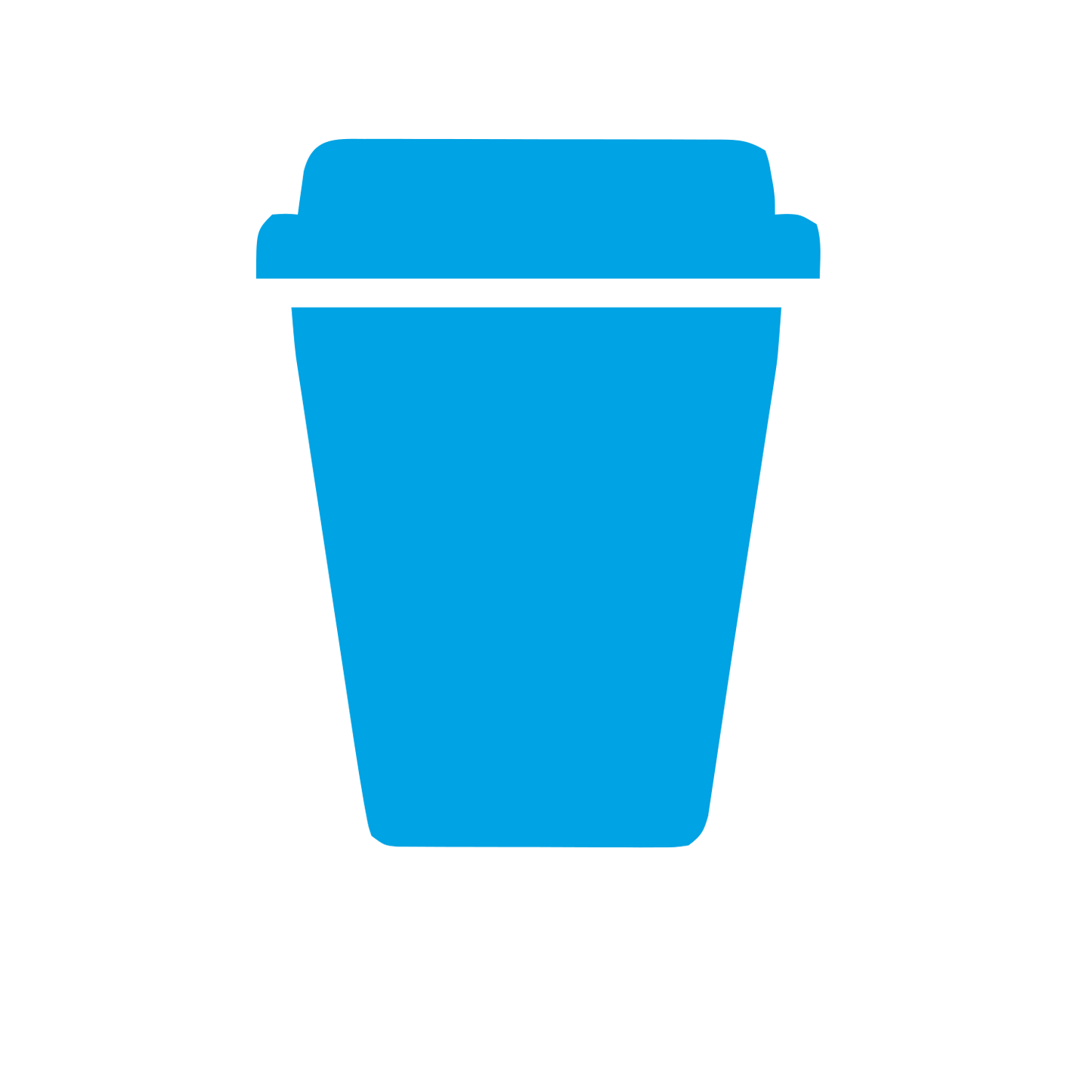 Takeaway Coffee Cup Logo #00a3e4