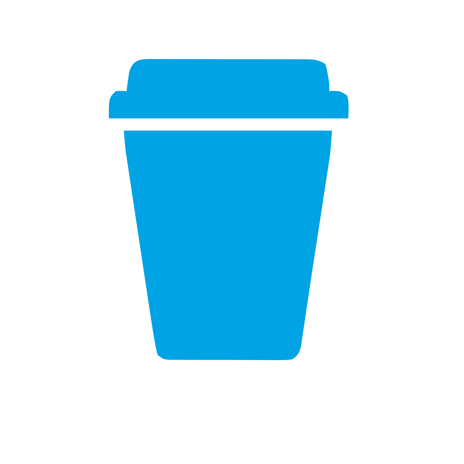 Takeaway Coffee Cup Logo #00a3e4