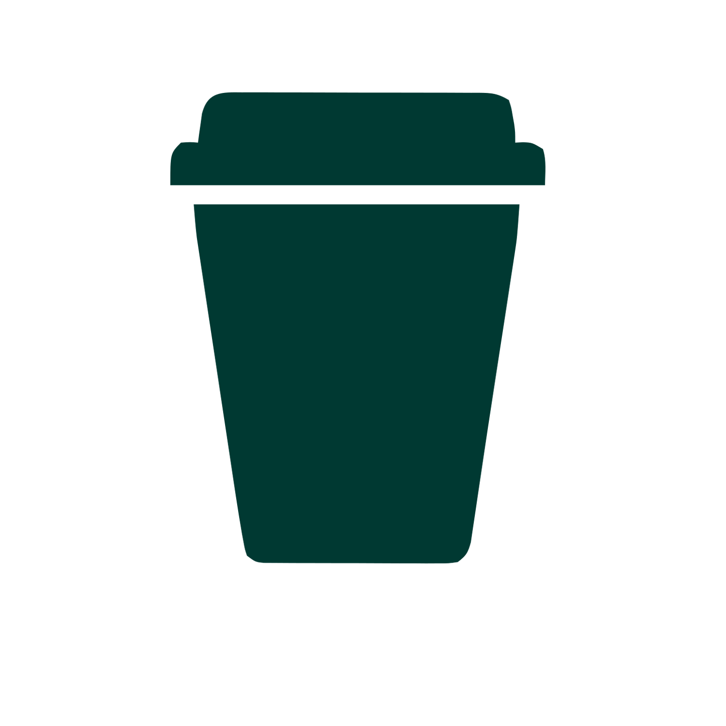 Takeaway Coffee Cup Logo #003932