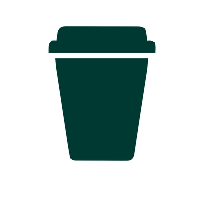 Takeaway Coffee Cup Logo #003932