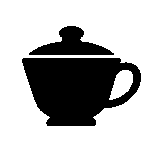 Teacup with Lid Logo