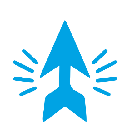 Tattoo Flash Arrow Logo #00a3e4