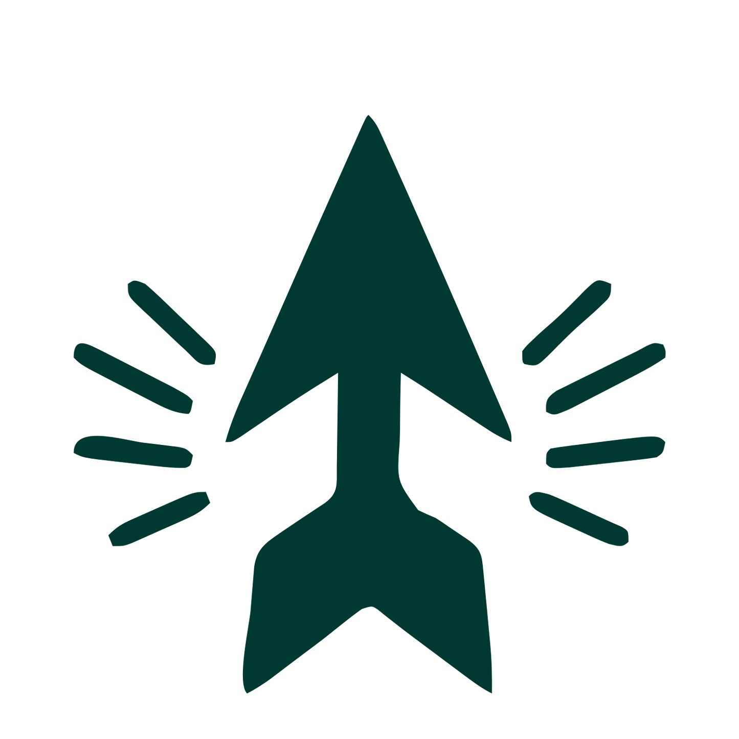Tattoo Flash Arrow Logo #003932