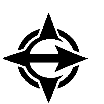 Compass Rose Arrow Logo